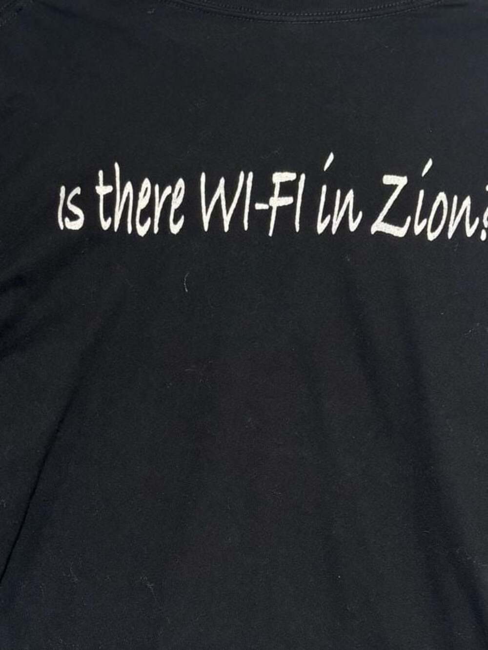 Bumpin Uglies "Is There Wi-Fi in Zion?" Graphic Long Sleeve T-Shirt